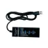 Logic 4-Port USB 3.0 Hub 1.2m Cable – Black